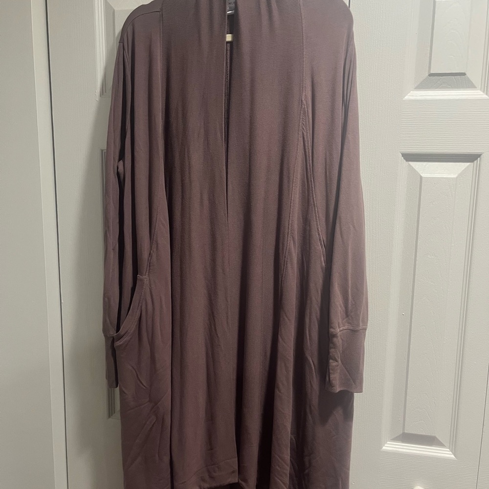 Athleta Long Open Wrap Cardigan
